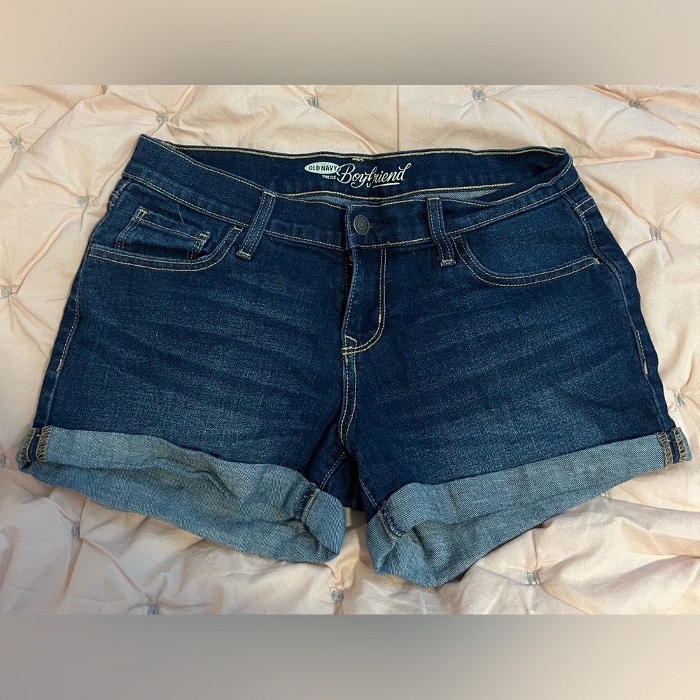 Dark Blue Old Navy Jean Shorts